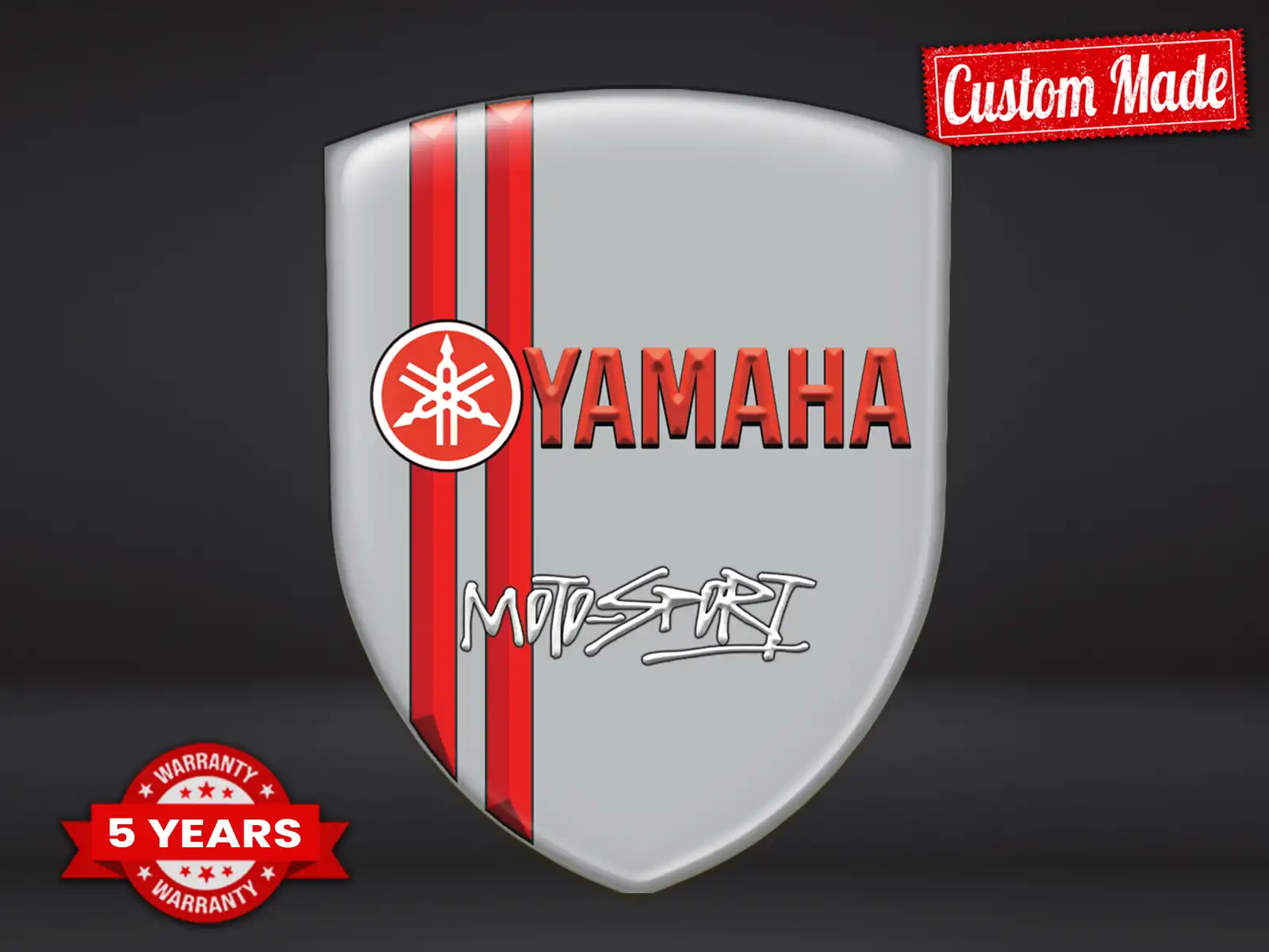 Yamaha Badges Auto Perso Max Robuste Élégant Disposition